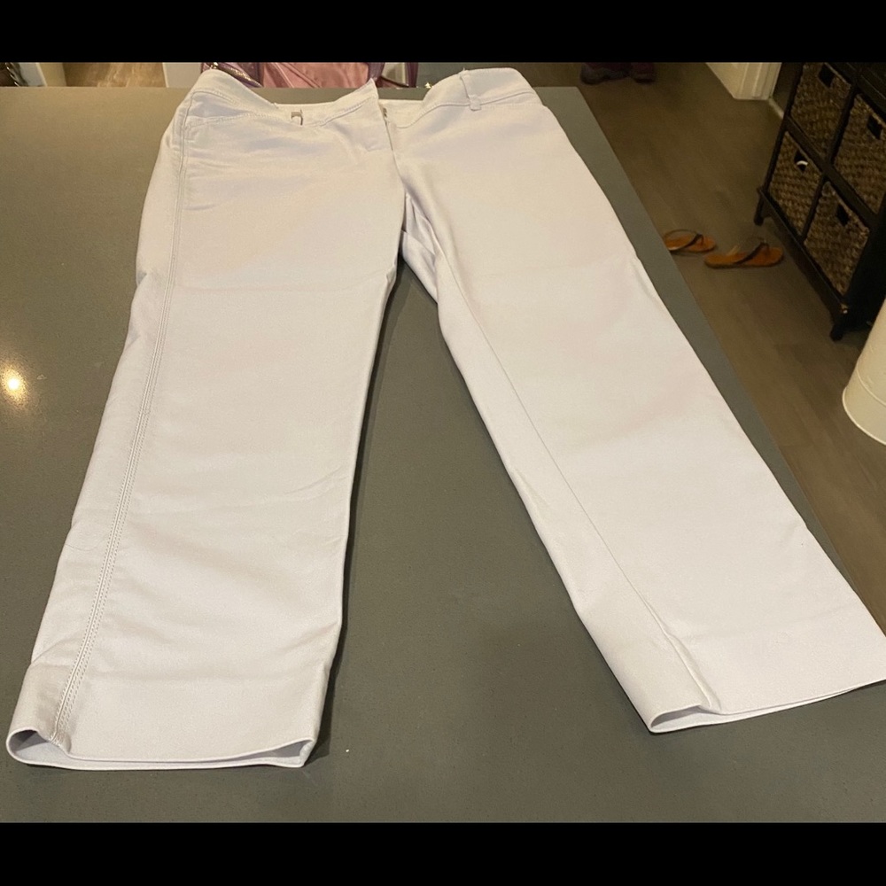 White House Black Market Grey work pants